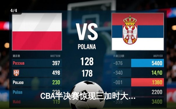 CBA半决赛惊现三加时大战 辽宁本钢险胜广东宏远总分2-1领先 - 4